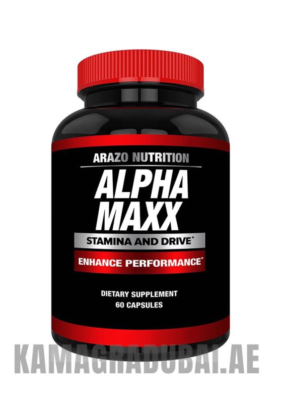 Alpha MAXX Sexual Health Male Enhancement 60 Caps Testosterone Booster