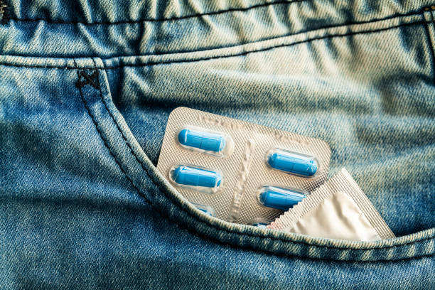 Medical potency pills for sexual health in capsules