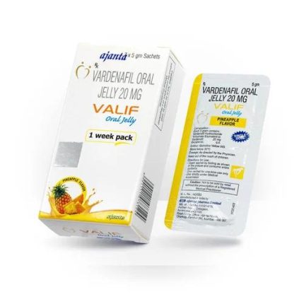 Vardenafil Oral Jelly 20 mg tablet