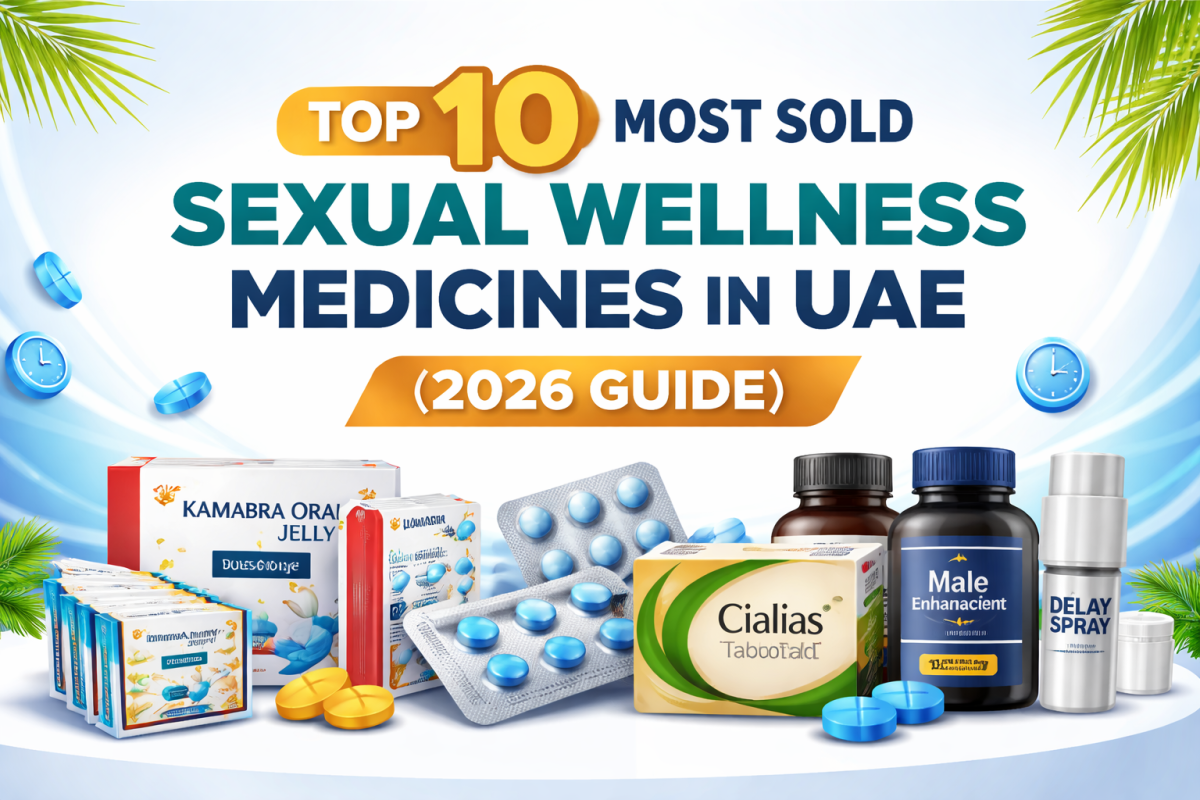 top 10 most sold sexual wellness medicines in UAE