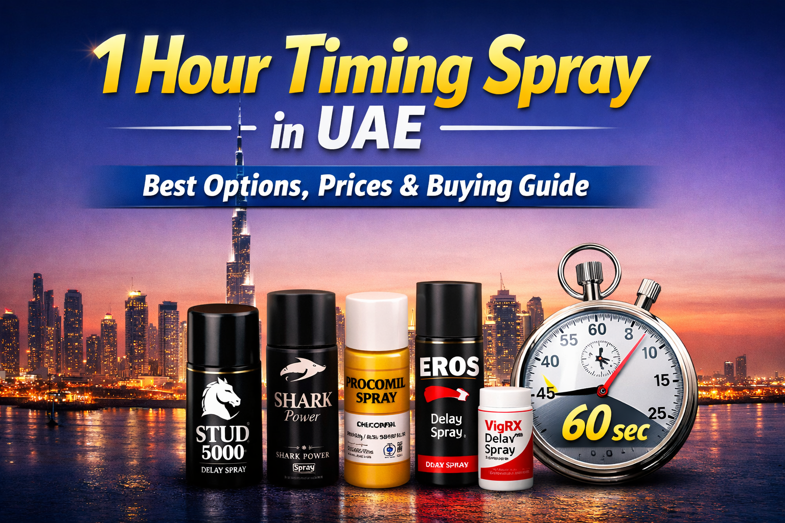 1 Hour Timing Spray in UAE