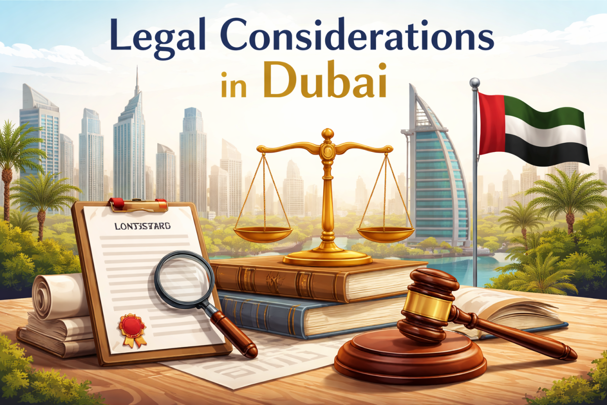 Legal Considerations in Dubai