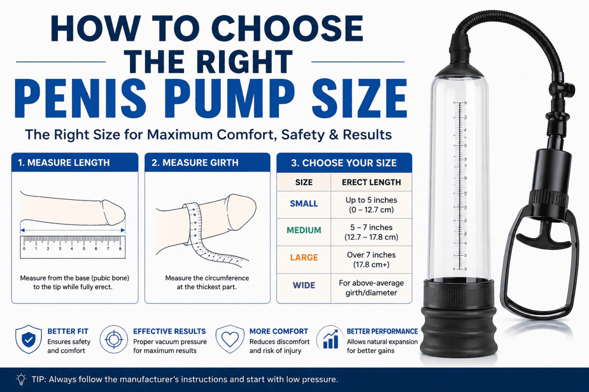 How to Choose the Right Penis Pump Size in UAE
