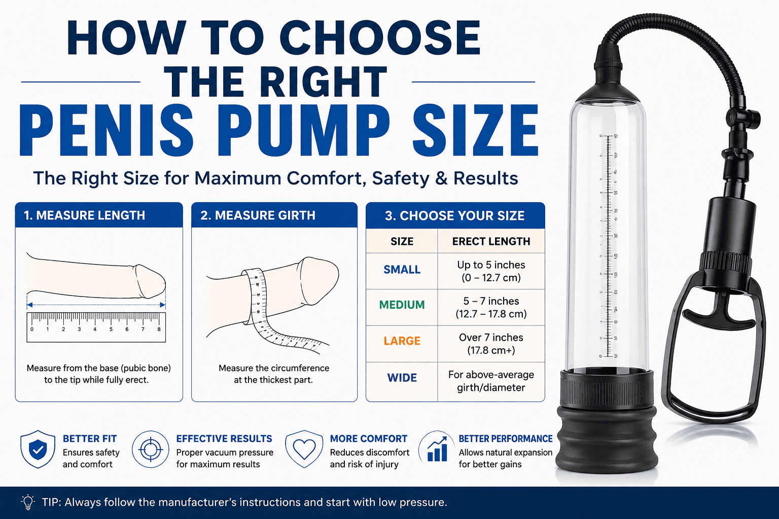 How to Choose the Right Penis Pump Size in UAE