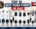 Top 10 best penis pumps in UAE featuring Bathmate hydro pumps and electric vacuum pumps