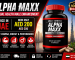 Alpha MAXX Sexual Health Male Enhancement Price in UAE feature image with original product bottle and Dubai skyline.