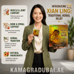 Xian Ling Herbal Remedy packaging with traditional herbal ingredients and product benefits