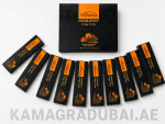 Vitamax Doubleshot Energy Honey box with 10 individual sachets featuring premium instant premix honey with acai