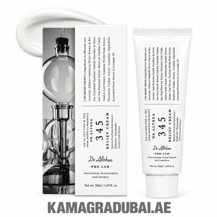 Dr. Althea 345 Relief Cream 50ml with packaging and skincare formula