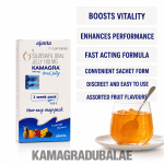 Kamagra Oral Jelly 100mg 7 sachets with assorted fruit flavours