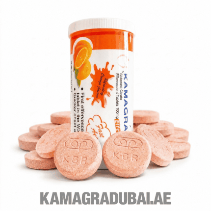 Kamagra Effervescent Tablets 100mg orange-flavoured sildenafil tablets
