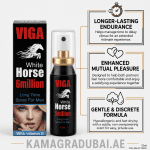 VIGA White Horse 6million Long Time Spray for Men, 15ml